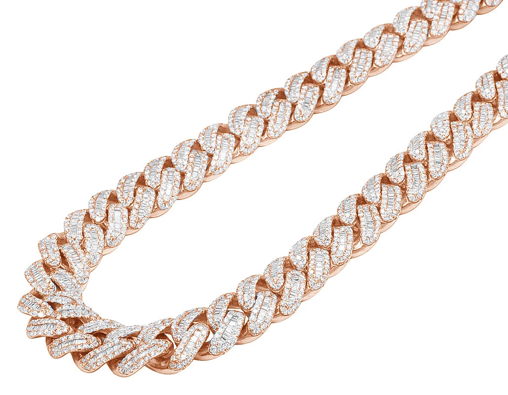 Miami cuban link rose best sale gold