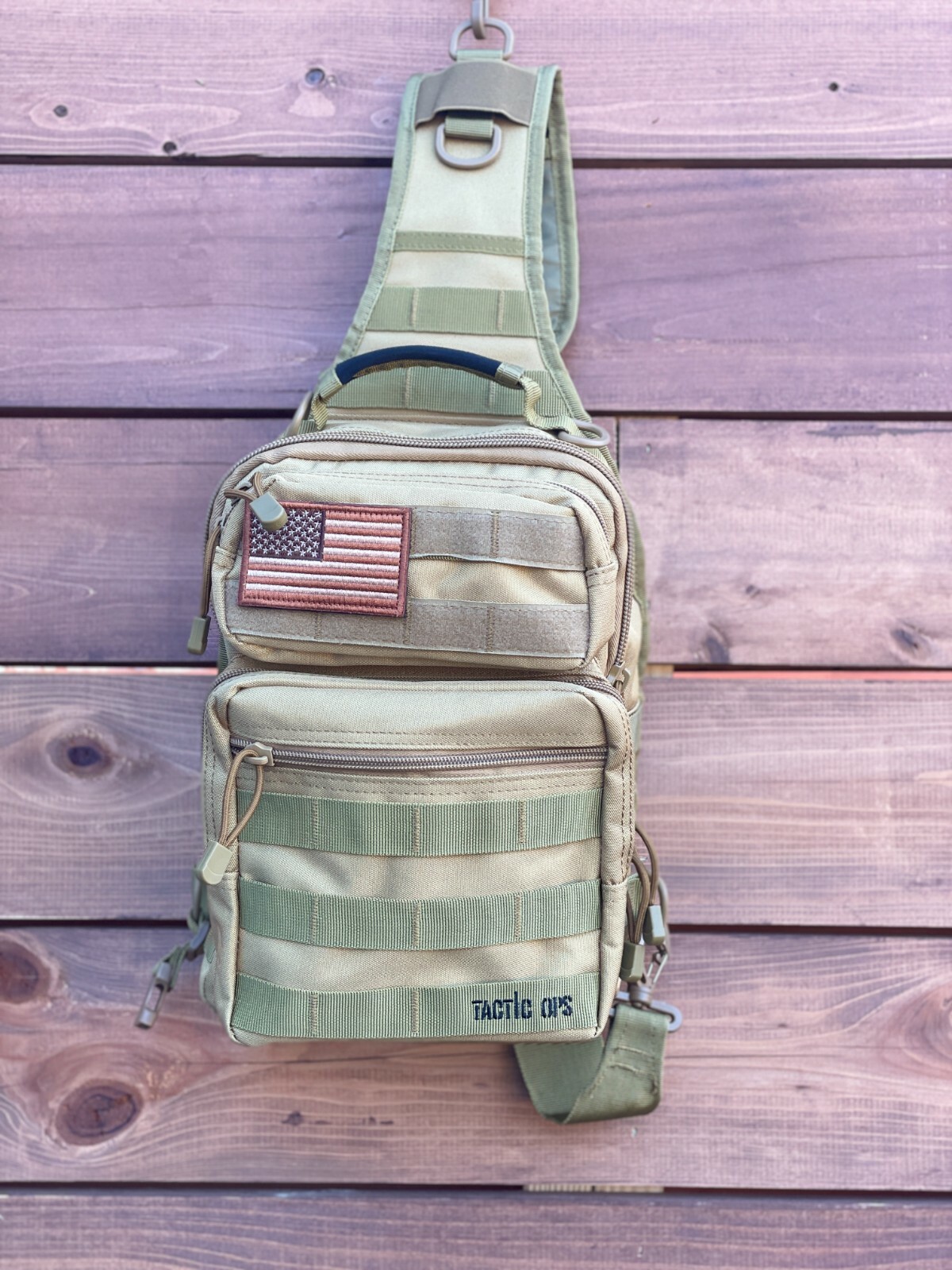 Tactic Ops Tactical Sling Bag EDC Range Shoulder Bag Diaper Bag