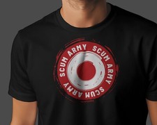 SCUM ARMY Roundel T-Shirt | Hooligans Uglies Inside Crew Hampshire Saint Dell
