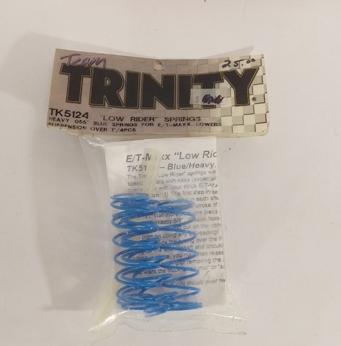 Vintage Trinity "Low Rider" Heavy Springs For A Traxxas E / T-maxx Part # TK5124