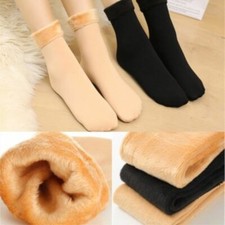 1/3Pairs Women Lady Winter Snow Boot Socks Warm Plush Thermal Socks Thick Fleece