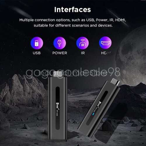 Android 14 TV Stick 4K HD Dual WiFi 5G Smart TV Box HDMI Streaming Media Player - Zdjęcie 13 z 26