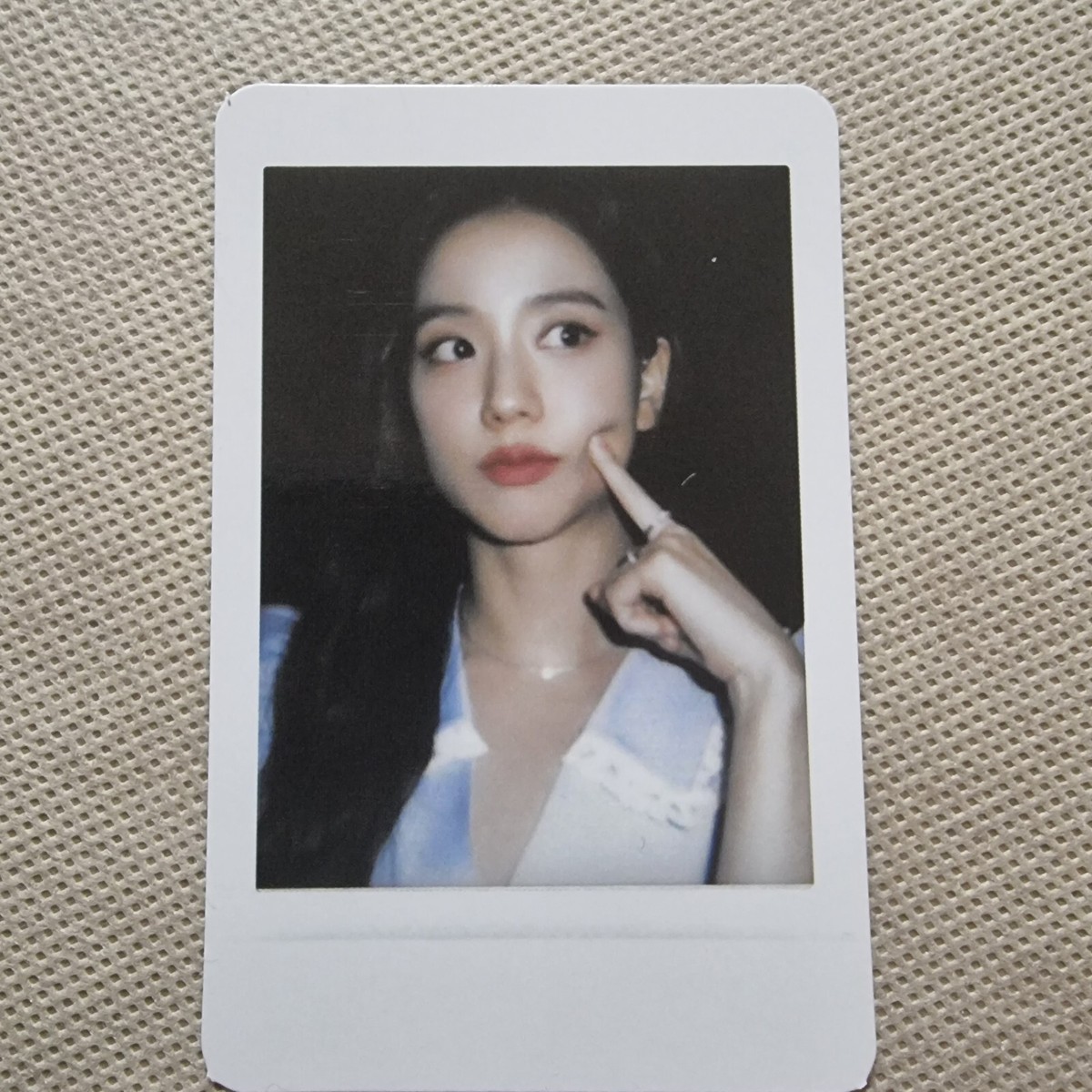 ジス　me ソロ　フォトブック　yg select 特典トレカ　中国　中華 BLACKPINK JISOO FIRST SINGLE ALBUM [ME] YG SELECT POB LUCKYDRAW