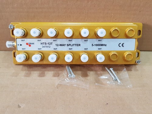 TRIAX HTS-12T,12-Way Splitter 5 - 1000 Mhz - Picture 1 of 4