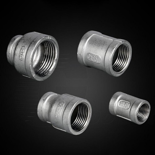 304 Stainless Steel Reducing Socket Connector 1/8" - 2" BSP Bush Couper Fittings - Picture 8 of 20