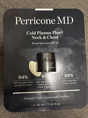 Perricone MD Cold Plasma Plus+ Neck & Chest Broad Spectrum Moisturizer SPF 25