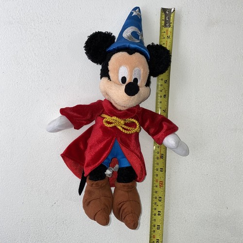 Disneyland Resort Disney Topolino Mondo Fantasia Peluche Mago 14 Pollici - Foto 5 di 8