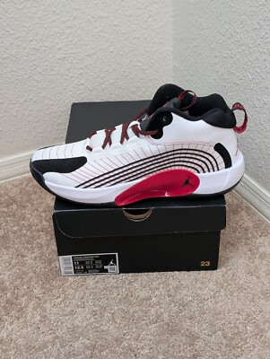 Nike Jordan Jumpman White University Red Black CQ4021-100 Men's 11m