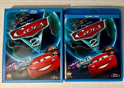 DISNEY CARS 2 2 DISC BLU-RAY/DVD COMBO 2011 PRE-OWNED | eBay