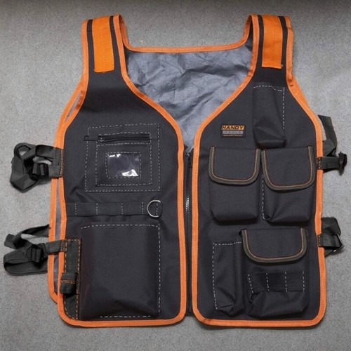 Wear-resistant Work Vest Tool Vest Outerwear Vests Casual Outdoor Work Vest - Picture 6 of 7