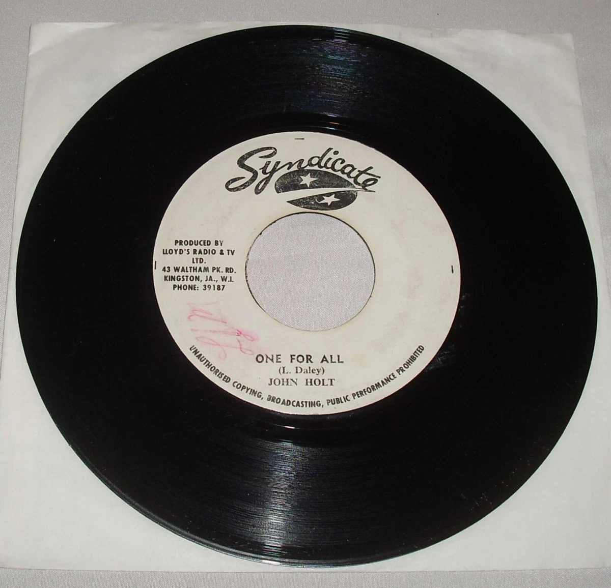 Vinyl Records Alton Ellis 7