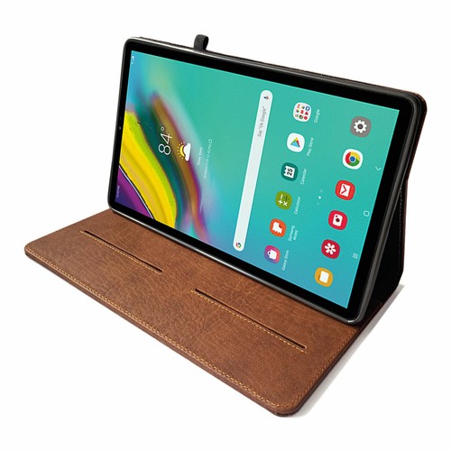 Tablet Cover Leder Samsung Galaxy Tab A 10,1 (2019) T515/T510 Tasche Schutzhülle - Picture 9 of 12