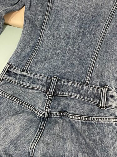 Tuta da jogging vintage anni 80 Armani Exchange A/X donna denim taglia PO - Foto 12 di 17