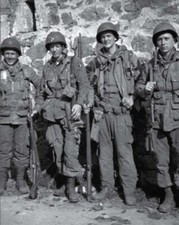 ww2 US Dday 101st Airborne 506th veste casque omaha utah 4th 82nd  Easy Company