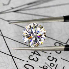 CERTIFIED 2.20 Ct Natural Diamond D Grade ROUND LOOSE VVS1/8.5 mm