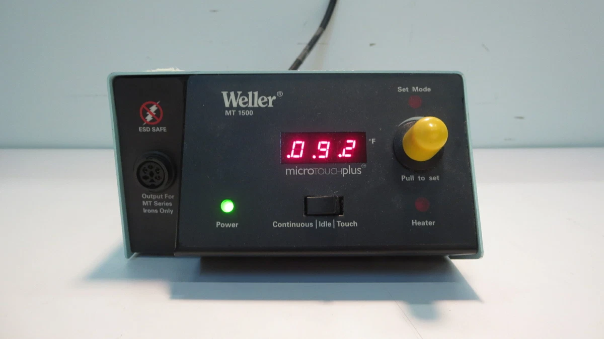 WELLER MT 1500 Microtouch Plus SMT Thru Hole Soldering Station