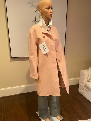 Ermanno Scervino Pale Pink Sz 42 NWT Coat- Gorgeous! | eBay