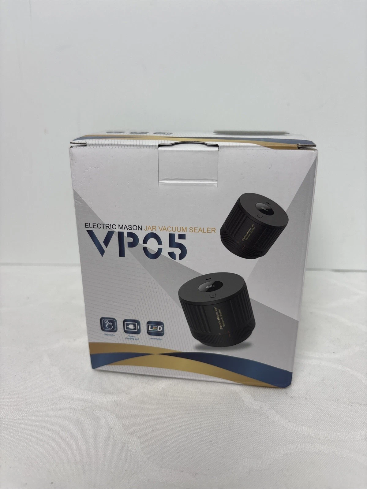 VP05 Mason Jars Electric Vacuum Sealer Kit for Food Vacuum Sealer