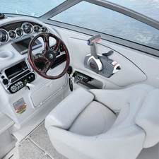 Boat Throttle Control Box for Evinrude Johnson 5006180 with Power Trim Switch