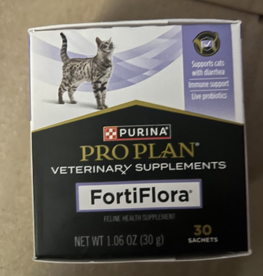 Purina FortiFlora 30 Sachets For Cats Probiotic Pro Plan Veterinary Supplement