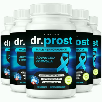 Dr. Prost Capsules - Dr.Prost Premium Prostate Health Support for Men - 5 Pack