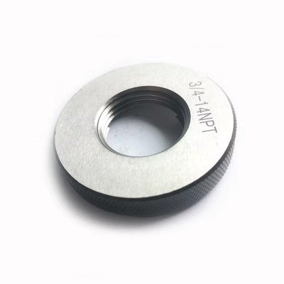 NPT 1/16'' 1/8'' 1/4'' 3/8'' 1/2'' 3/4'' 1'' Pipe Ring Thread Gage Gauge