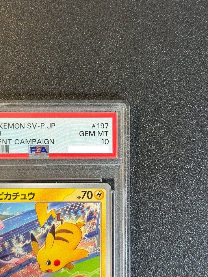 Basic Pokemon Pikachu Card 2024 Pokemon Japanese Sv-p Promo 197