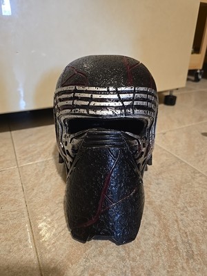 1 Stück Star Wars Kylo Ren Helm Maske Schwarz PVC Vollgesichtsmasken Cosplay Maske 