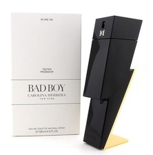Bad Boy by Carolina Herrera 3.4 oz EDT for Men Brand New Tester