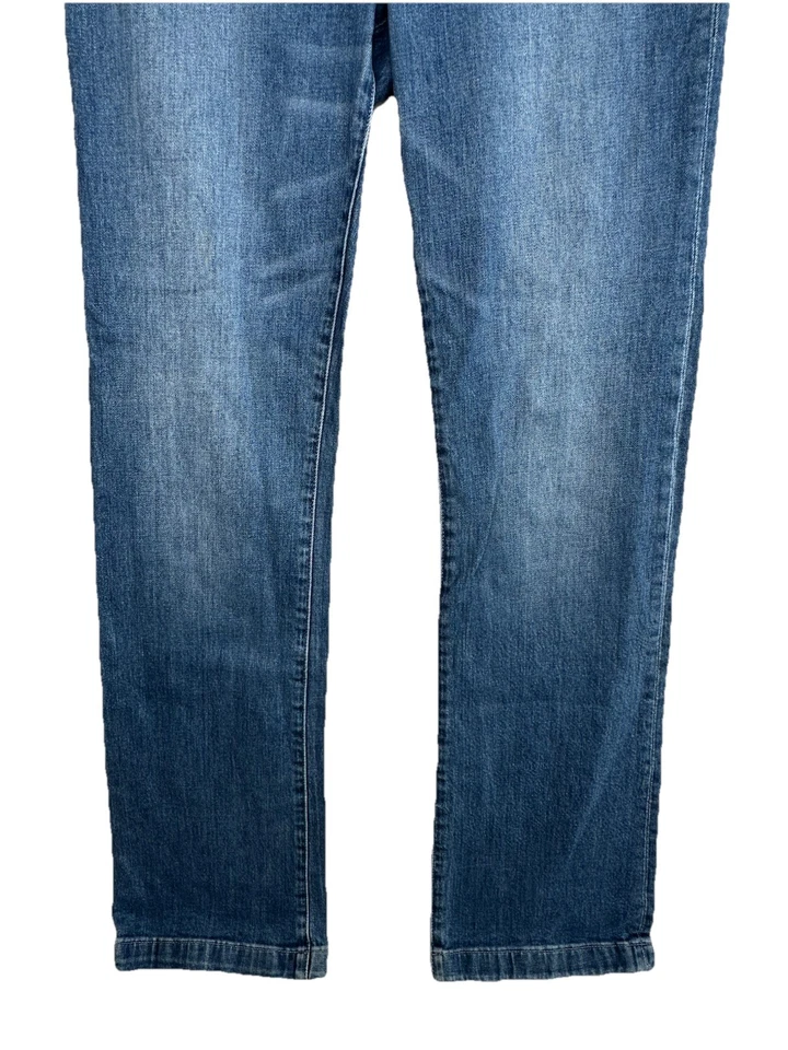 J Crew Full Length Demi Boot Denim Jeans Womens Size 30 Tall x 34 Inseam - Image 3 of 4