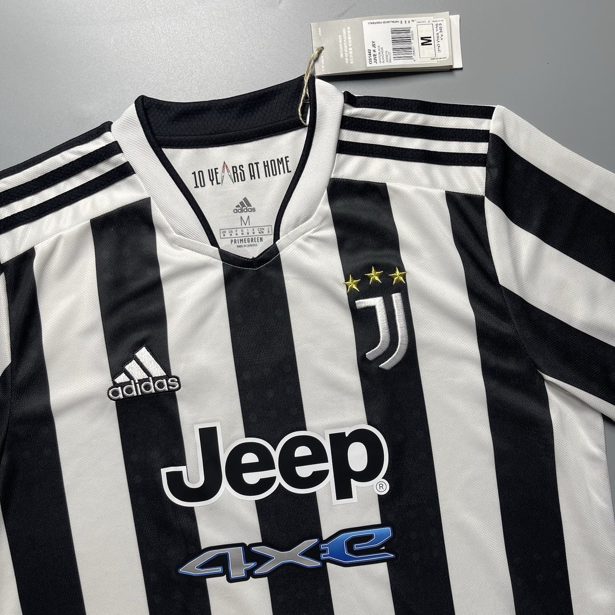 JUVENTUS ADIDAS 2021/2022 FOOTBALL SOCCER HOME JERSEY #7 RONALDO