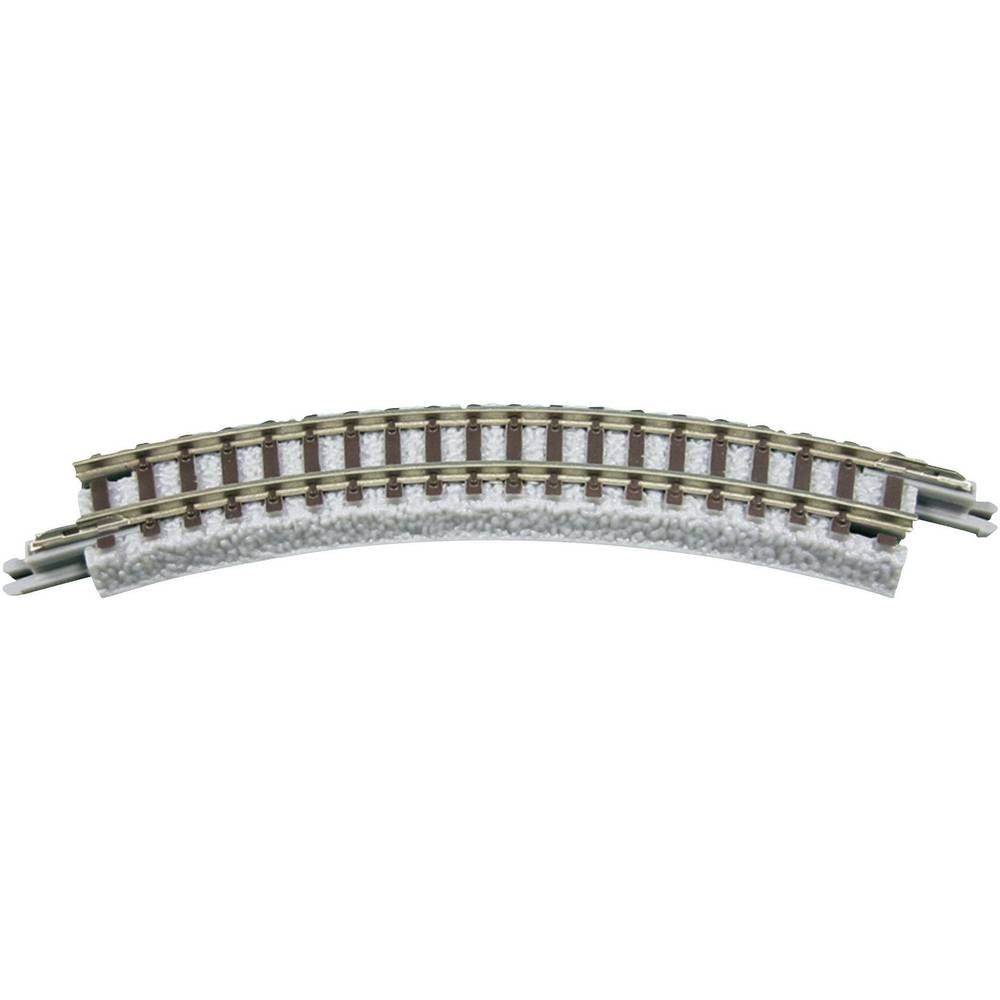 Rail courbe Rokuhan 7297010 voie avec ballast pour train miniature Z lot de 4 pièces