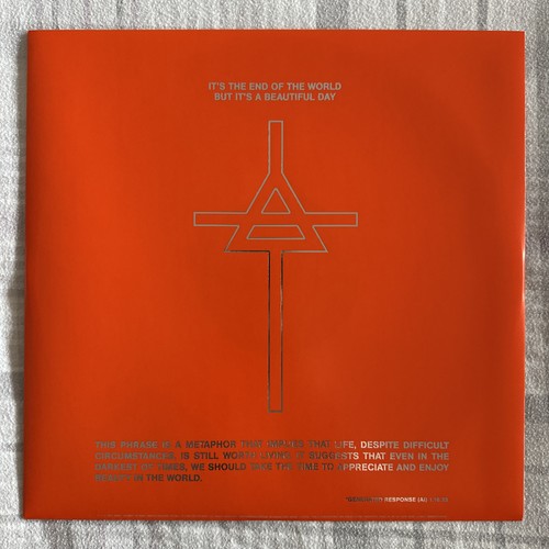 Thirty Seconds To Mars - It’s The End Of The World. LTD ED 48/300. Orange Vinyl. - Picture 4 of 7