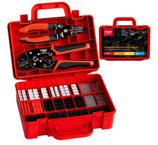 PEBA Crimping Tool and JST Connector Kit - 20 Types of 2.5 mm JST-XH Connecto...