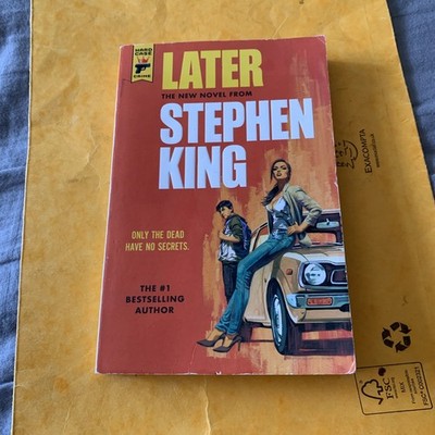 LATER - Stephen King - First 1st Edition- 2021 PB Hard Case Crime book Horror 