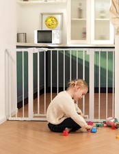 29-48 in Baby Gate for Stairs No Drilling, PressGuard Dog Gate
