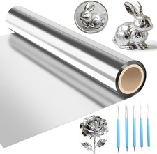 Aluminum Craft Foil 12" x 33FT DIY Metal Sheet