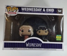 New Funko Pop! Moments The Addams Family Wednesday & Enid 2024 SDCC #1541 Summer