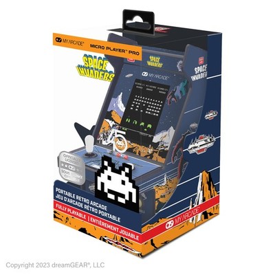 My Arcade Space Invaders Micro 4.5 inches x 4 x 6.8 inches, Multi