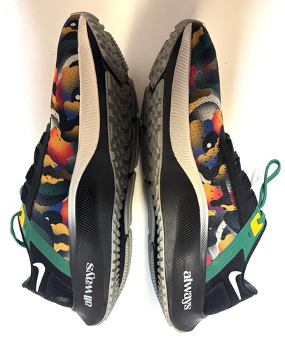 Scarpe da ginnastica Nike Air Zoom Pegasus 38 da uomo 9,5 da corsa Jordan Moss Alway All Way - Foto 6 di 11