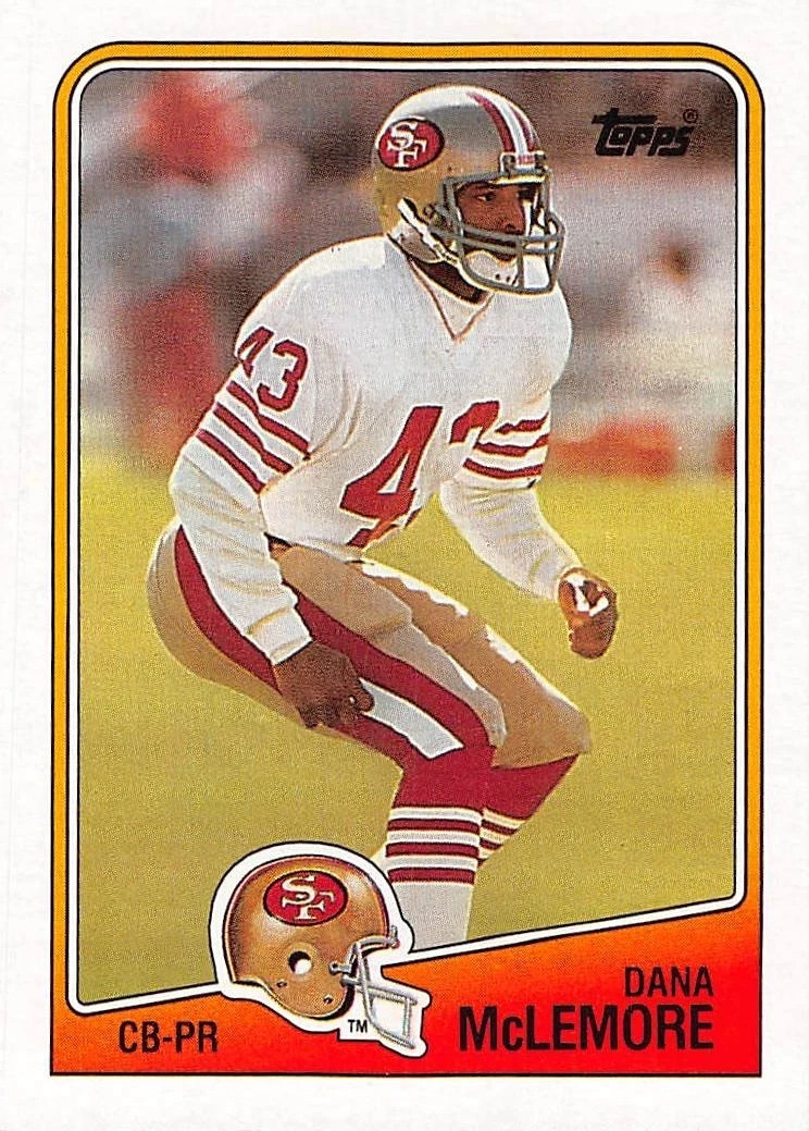 1988 Topps Football (1-200) -  You Pick - FREE SHIPPING 5+ Cards NM