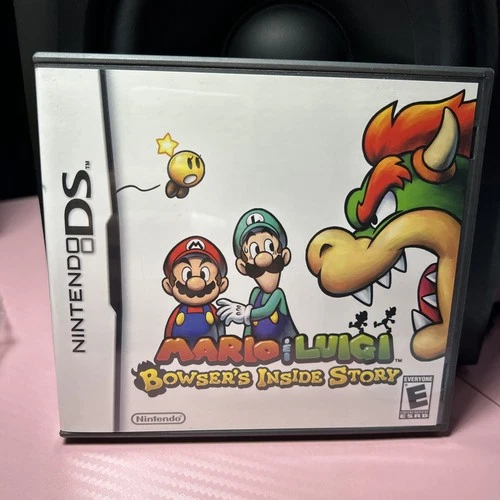 Mario and Luigi: Bowser's Inside Story (Nintendo DS, 2009) CIB Authentic Tested