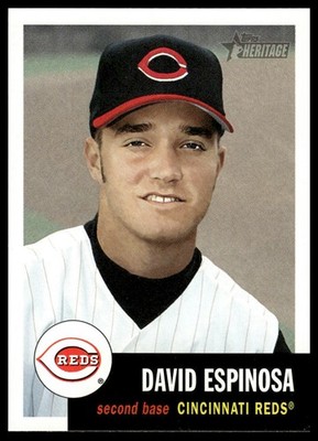 2002 Topps Heritage #399 David Espinosa Cincinnati Reds SP NM+
