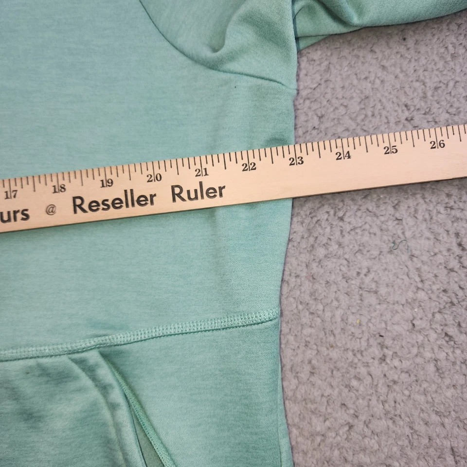 North Face Hoodie Sweatshirt Womens XXL Canyonlands Green Zip Performance Run - Image 4 of 4