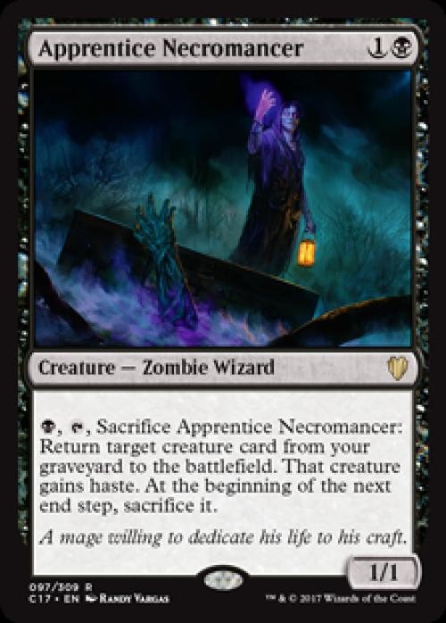 Apprentice Necromancer - Light Play MTG Commander 2017