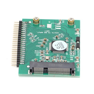 Converter Mini MSATA To 3.3V 44Pin 1.8in IDE PCI E SSD Hard Drive Adapter For CB