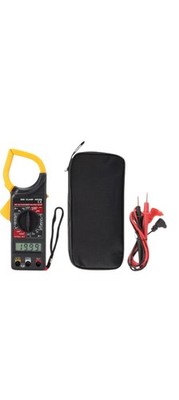 Neu Digital Stromzange AC/DC Strom Spannung Multimeter Temp Volt Amp Tester