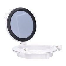 Auto 10in Round Portlight Porthole Tempered Glass Opening Window For Marine Boat