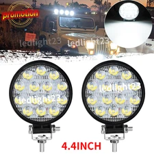 2x 4Inch 30000LM LED Work Light Bar Flood Spot Pod Offroad Fog Driving ATV Truck