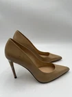 Womens Stuart Weitzman Power 100MM Patent Leather Pumps size 40.5